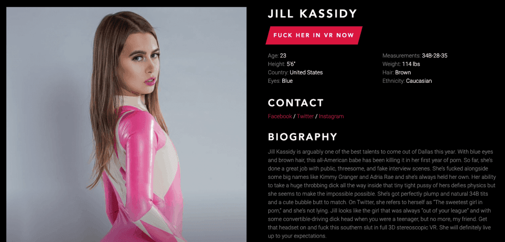 jill kassidy profile bio from vrcosplayx