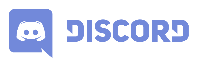 Logo Discord avec un fond blanc